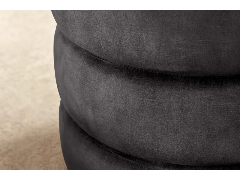 Tabouret 40 cm design en bois massif recyclé Tabourets bas |bellozia...