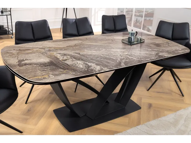 Table à manger extensible 12 personnes design 260 cm | Bellozia