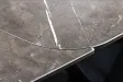 Table à manger extensible en céramique 180-225cm aspect marbre pas cher