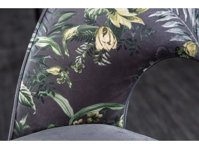 Chaise Salle à Manger Velours Design Moderne | 3 Coloris | Bellozia