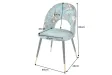 Chaise Salle à Manger Velours Design Moderne | 3 Coloris | Bellozia