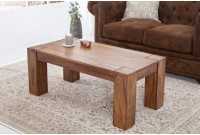 Table basse 100 cm rectangelaire en bois massif