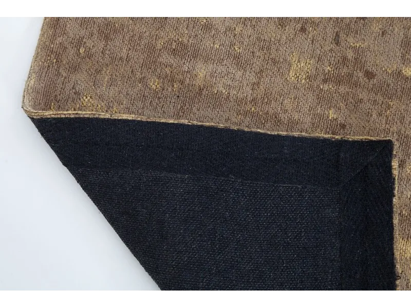 Tapis design antique coloris sable brune de 240x160cm