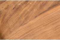 Plateau design de 50 cm coloris naturel en bois massif