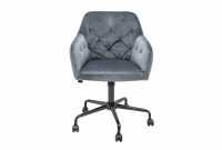 Chaise de bureau  avec accoudoir gris