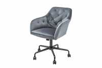Chaise de bureau  avec accoudoir gris