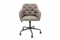 Chaise de bureau  avec accoudoir taupe