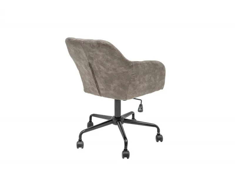 Chaise de bureau  avec accoudoir taupe