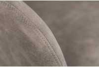 Chaise de bureau  avec accoudoir taupe