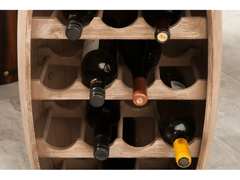 Casier à vin authentique 60cm naturel