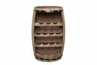 Casier à vin authentique 60cm naturel