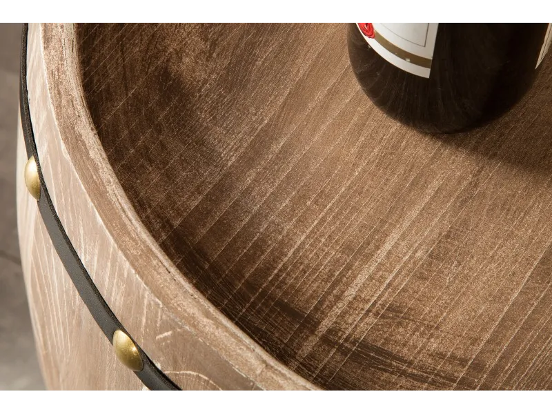 Casier à vin authentique 80cm naturel