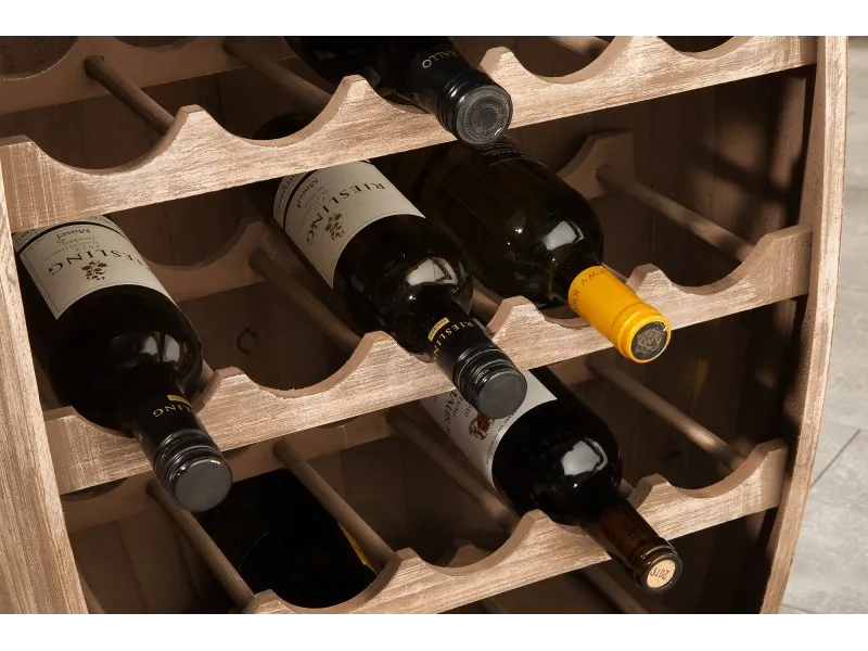Casier à vin authentique 80cm naturel