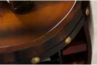 Casier à vin authentique 80 cm marron