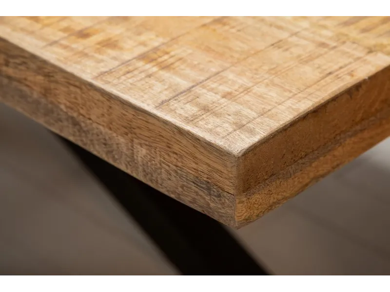 Table à manger de 200 cm coloris naturel