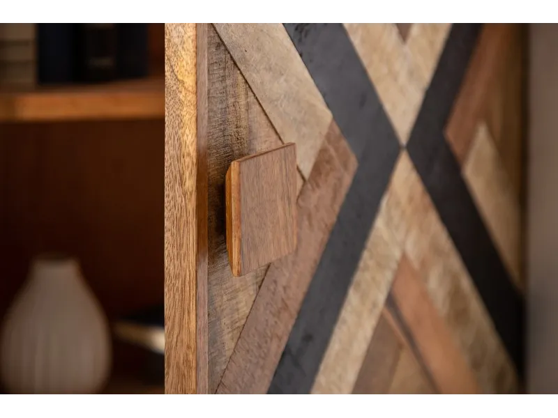 Bahut design de 160 cm coloris naturel