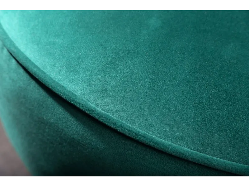 Canapé en velours style rétro coloris Turquoise ancien 220cm