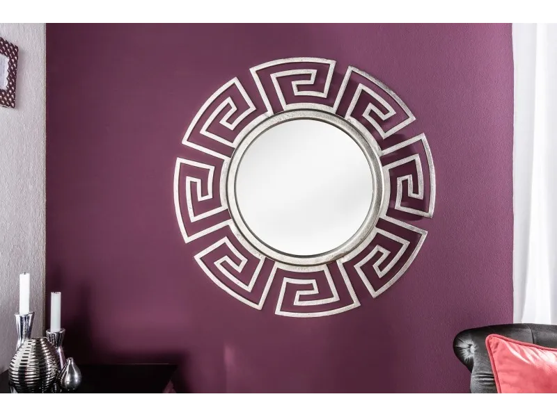 Miroir mural Euphoria teinté argent 85cm