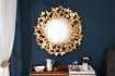 Miroir rond design papillon coloris doré 78cm