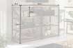 BIBLIOTHEQUE MODERNE STYLE INDUSTRIEL 110cm
