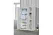 ARMOIRE blanche 3 PORTES avec penderie