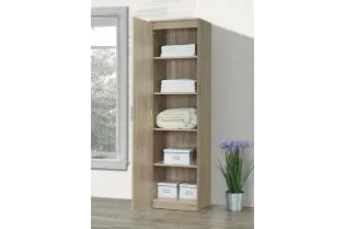 ARMOIRE 1 PORTE coloris chêne naturel 2