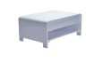 Table basse 90cm - Plateau relevable - Coloris blanc
