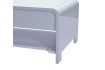 Table basse 90cm - Plateau relevable - Coloris blanc
