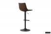 Tabouret de bar design coloris marron