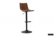 Tabouret de bar design coloris cognac