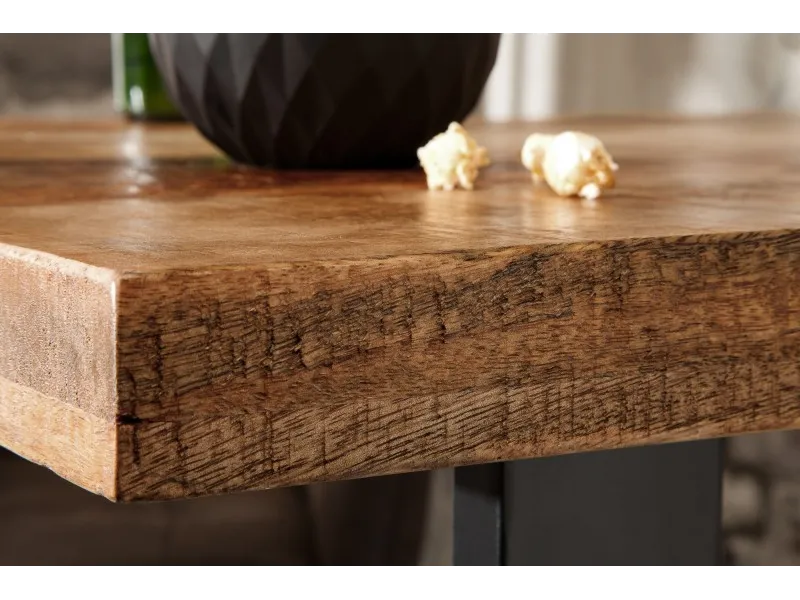 Table de bar design 120cm coloris chêne naturel