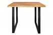 Table de bar design 120cm coloris chêne naturel