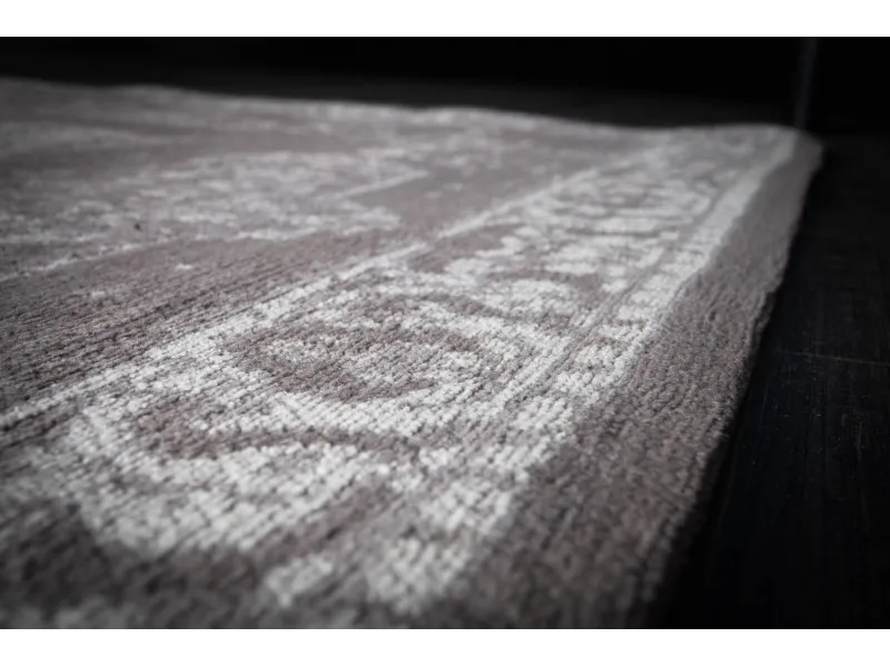 Tapis contemporain de 350x240cm coloris gris clair