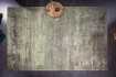 Tapis style rétro de couleur vert beige de 240x160cm