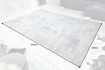 Tapis contemporain de 350x240cm coloris gris bleu