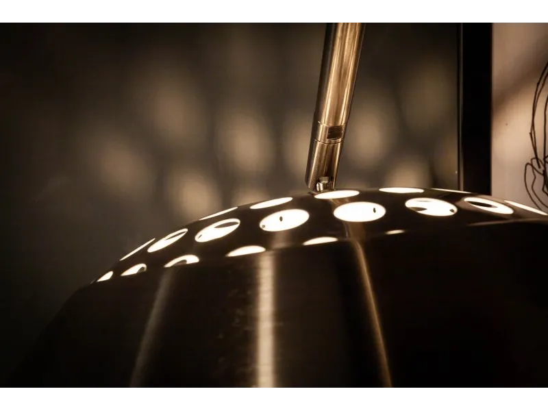 Lampadaire extensible de 170 à 210cm  argenté