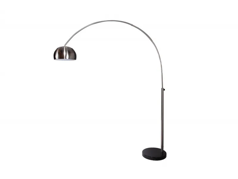 Lampadaire extensible de 170 à 210cm  argenté