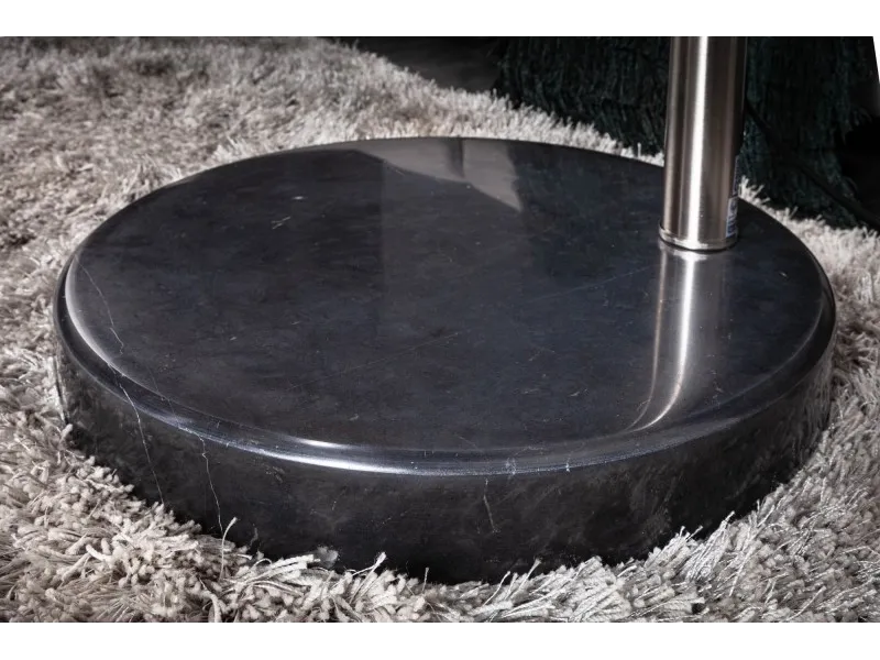 Lampadaire extensible de 175 à 205cm  argenté