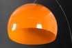 Lampadaire extensible 175-205cm coloris orange