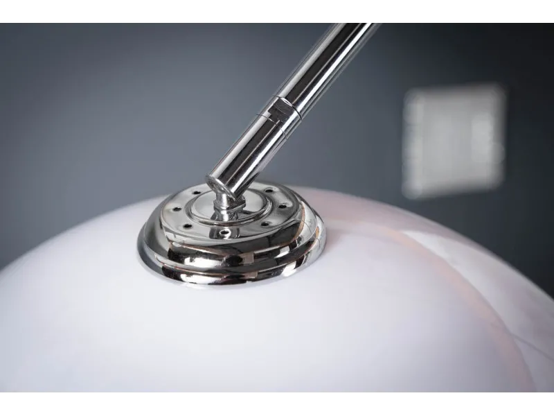 Lampadaire extensible 175-205cm coloris blanc