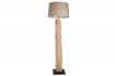 Lampadaire design en bois flotté coloris beige
