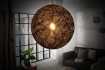 Lampe suspendue 60 cm design "COCOON"  coloris noir