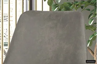 Lot de 2 Chaises de salle à manger design coloris gris 2