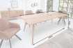 Table à manger design scandinave de 160cm coloris naturel en bois massif