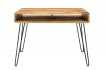 Bureau design de 100cm en bois massif coloris naturel