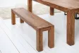 Banquette 160 cm design en bois naturel