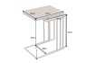 Table d'appoint Barracuda set de 2 bois recyclé