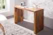 BUREAU DESIGN DE 100CM EN BOIS MASSIF COLORIS NATUREL