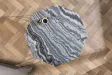 Table basse Diamond 70cm en marbre coloris gris