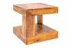 Table basse en bois massif de 45cm coloris naturel